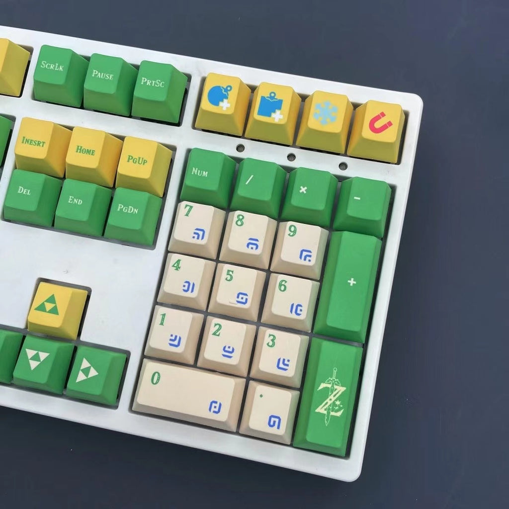 Legend of Zelda Themed Keycap Set 84/105 keys gaming same keycaps set