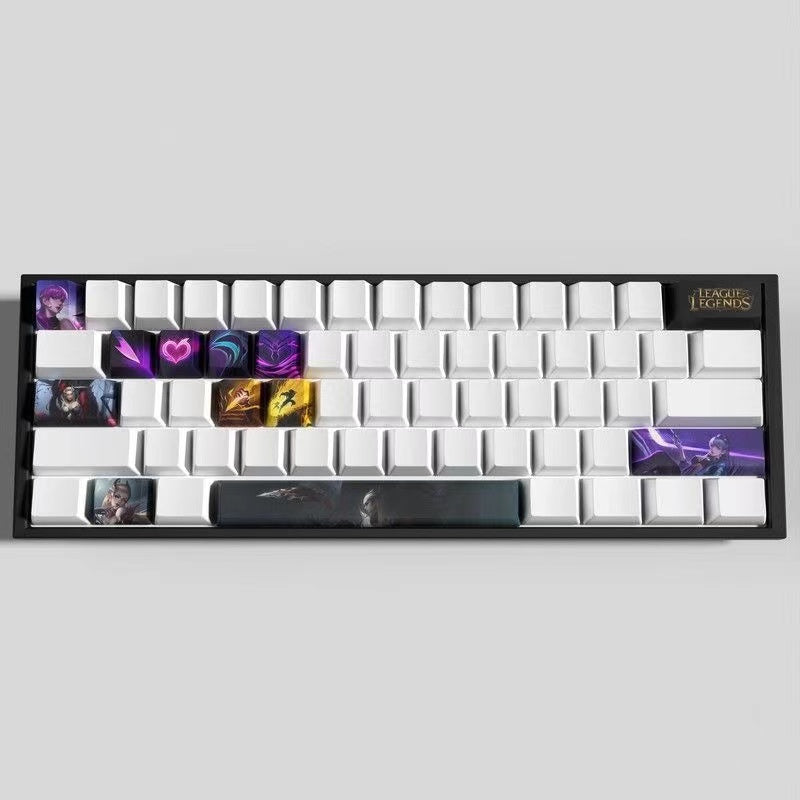 League of Legends Keycaps EVELYNN 12 keycaps set