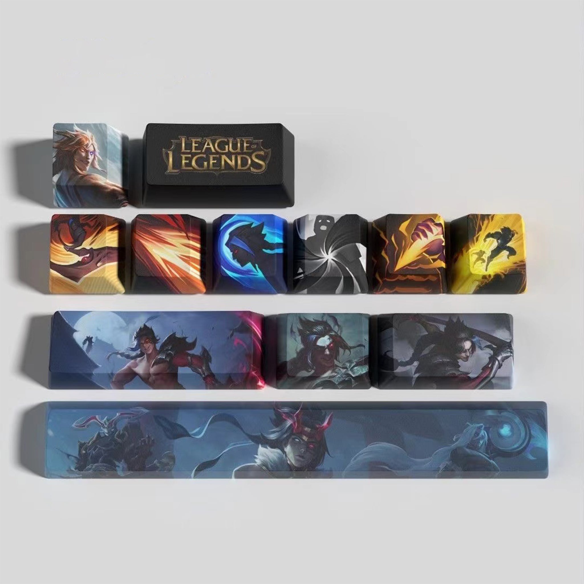 League of Legends Keycaps KAYN 12 keycaps set