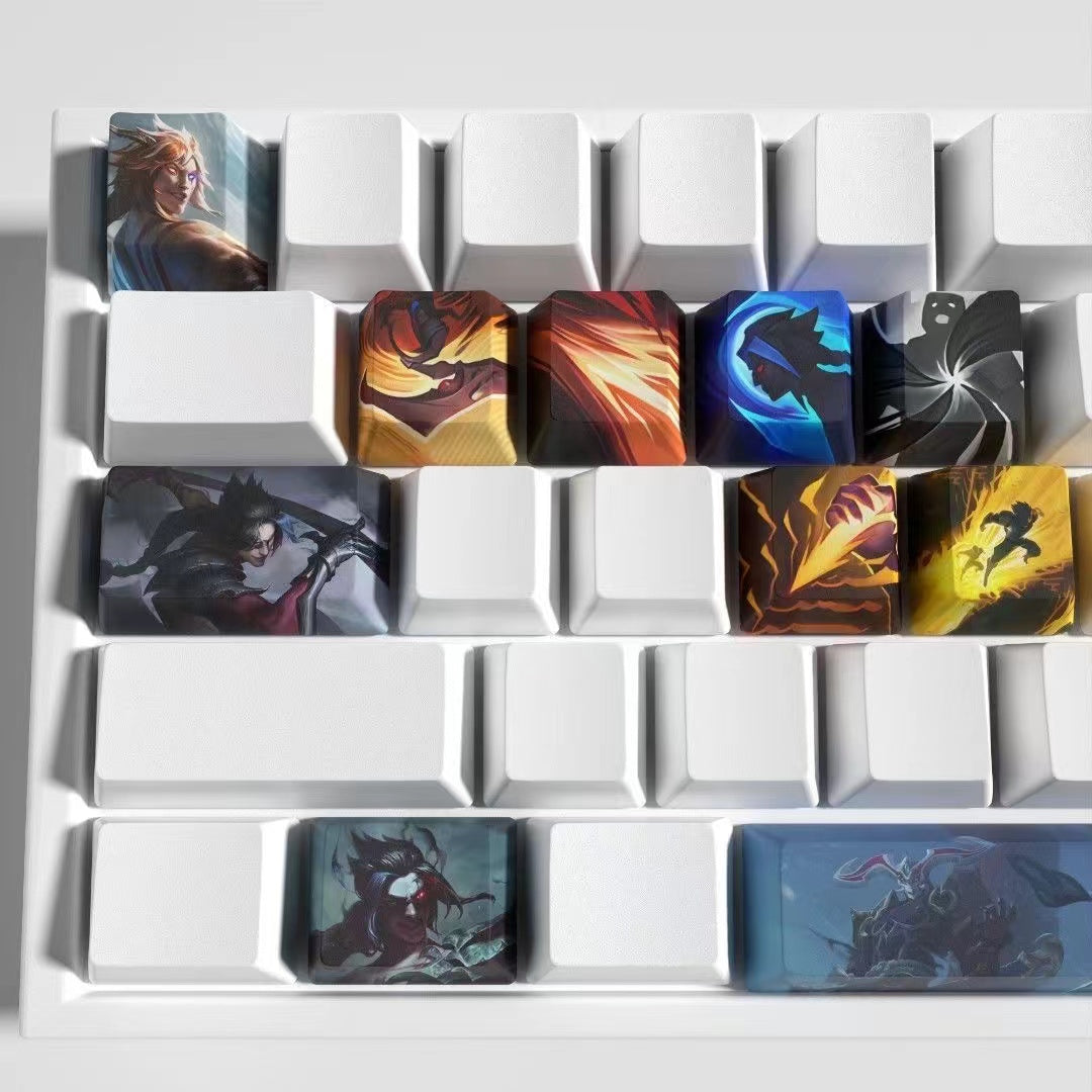 League of Legends Keycaps KAYN 12 keycaps set