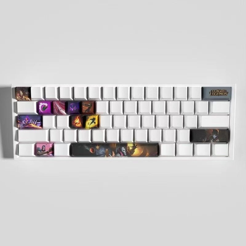 League of Legends Keycaps JHIN 12 keycaps set