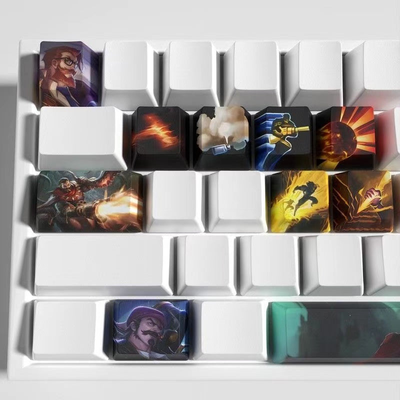 League of Legends Keycaps GRAVES 12 keycaps set