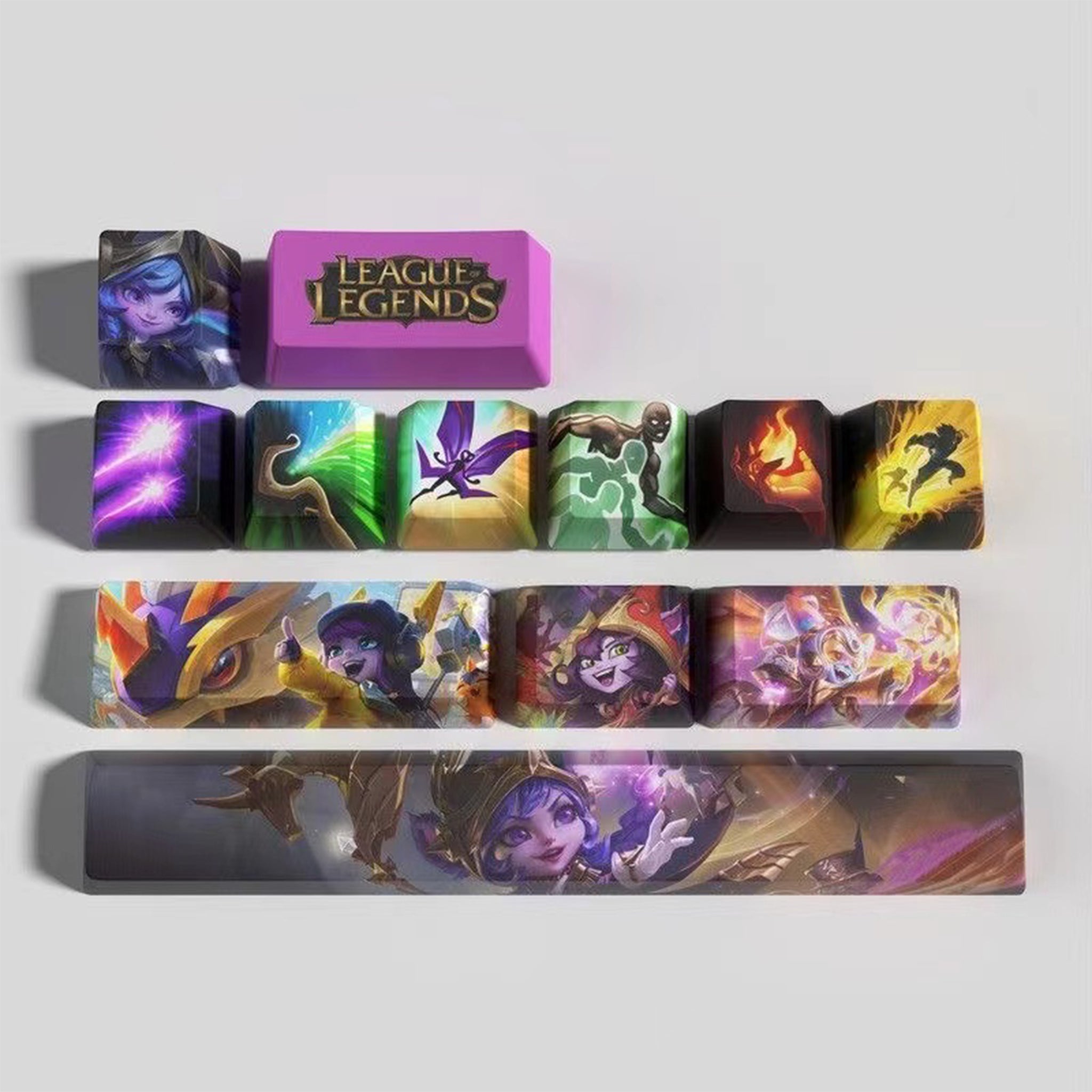 League of Legends Keycaps LULU 12 keycaps set