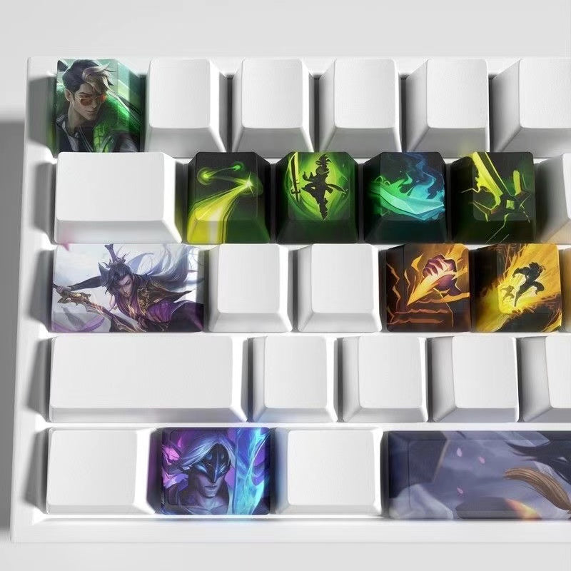 League of Legends Keycaps MASTER YI 12 kecaps set