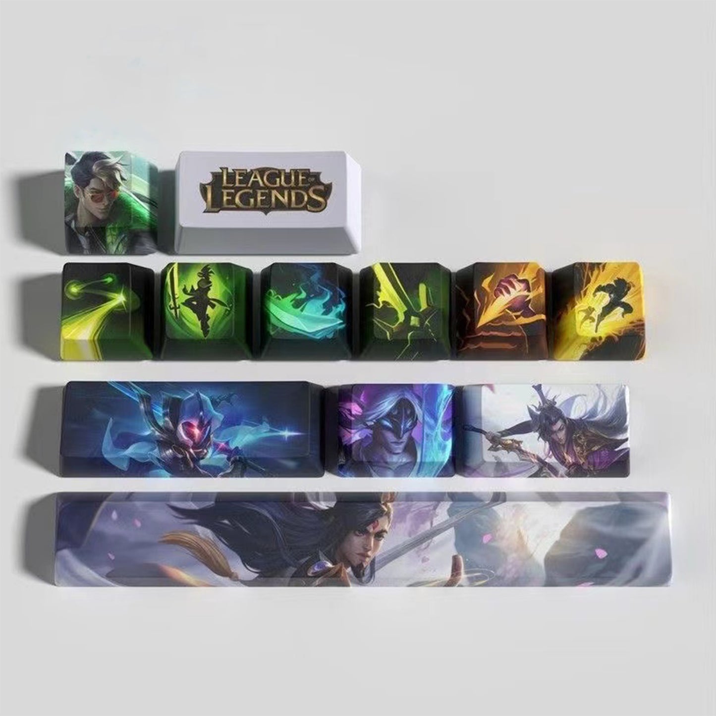 League of Legends Keycaps MASTER YI 12 kecaps set