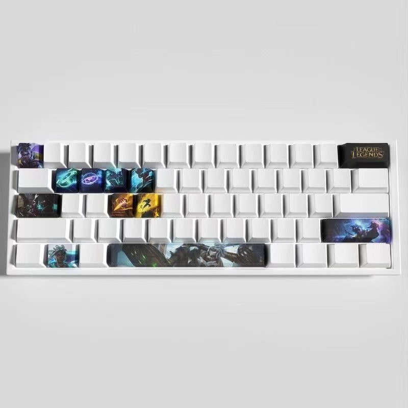 League of Legends Keycaps EKKO 12 keycaps set