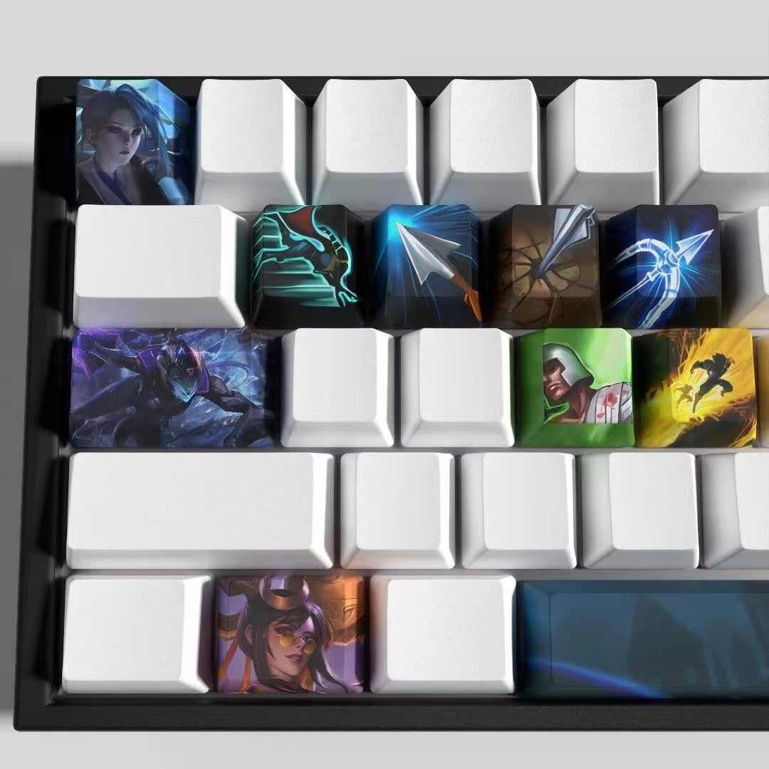 League of Legends Keycaps VAYNE 12 kecaps set