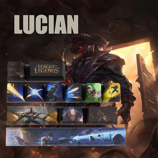 League of Legends Keycaps LUCIAN 12 keycaps set