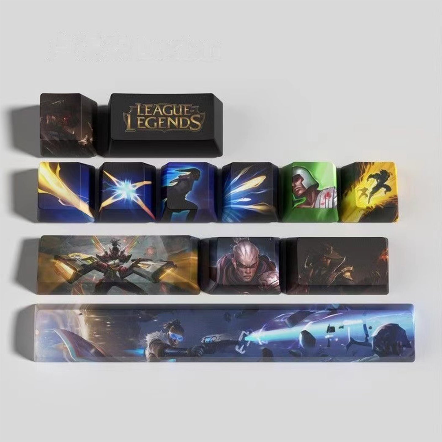 League of Legends Keycaps LUCIAN 12 keycaps set