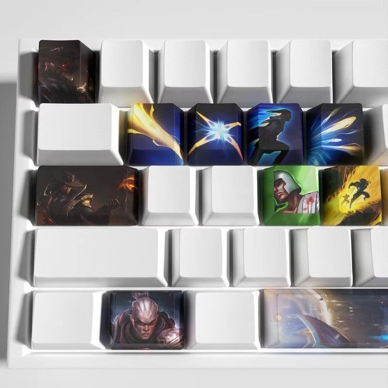 League of Legends Keycaps LUCIAN 12 keycaps set