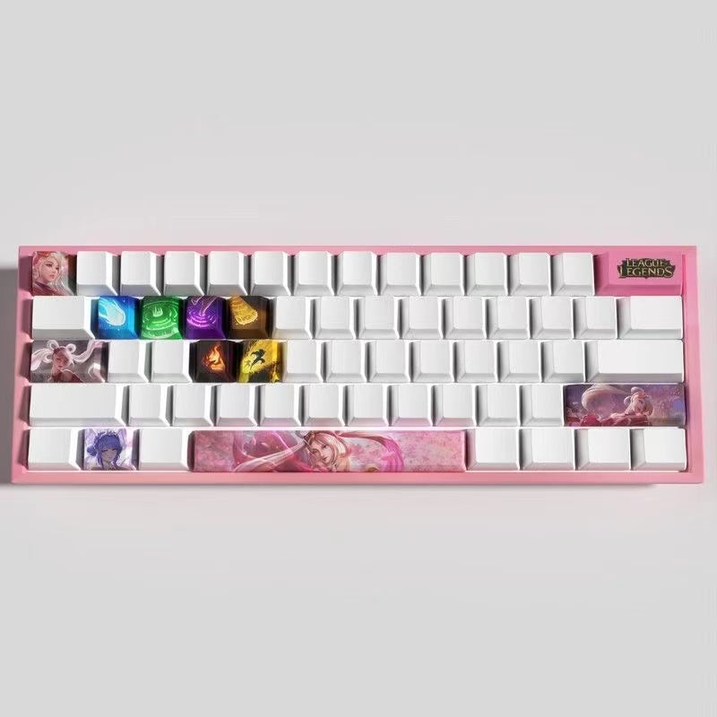 League of Legends Keycaps SONA 12 kecaps set