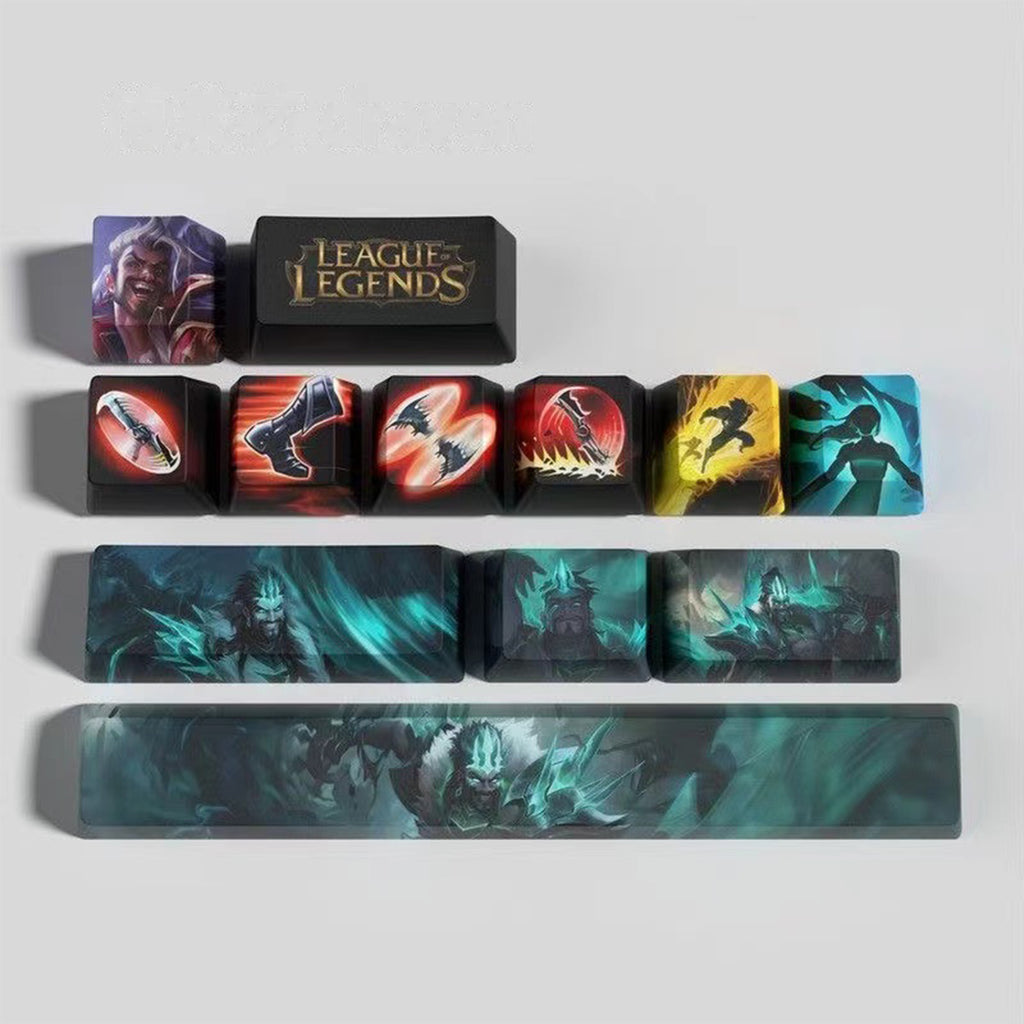 League of Legends Keycaps DRAVEN 12 keycaps set