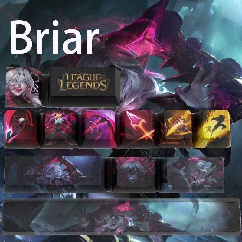 League of Legends Keycaps Briar 12 keycaps set