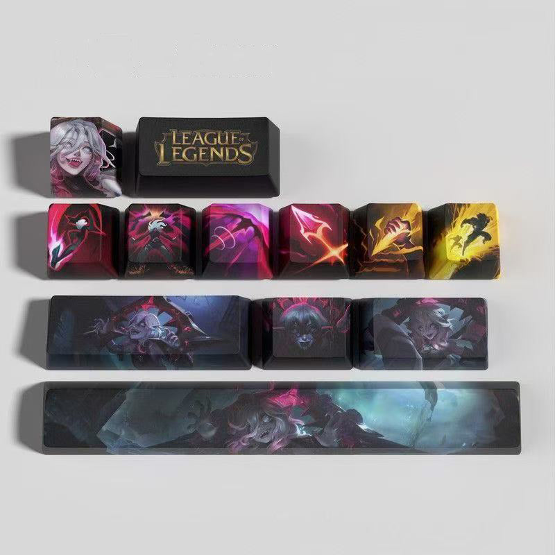 League of Legends Keycaps Briar Keycap Set（12kecaps set）