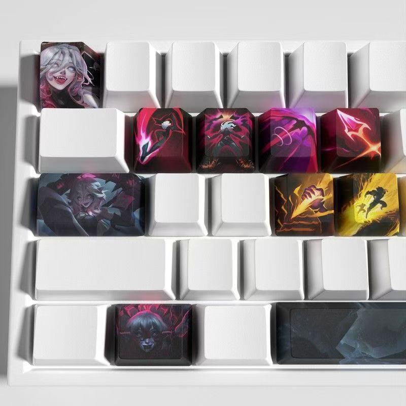 League of Legends Keycaps Briar Keycap Set（12kecaps set）