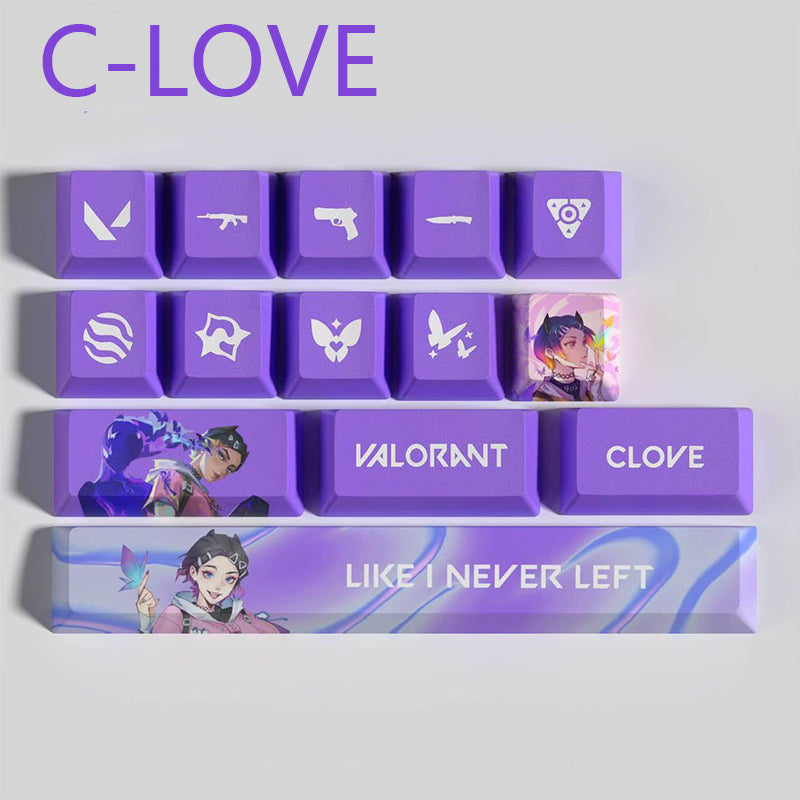 Valorant clove keycaps 14keys