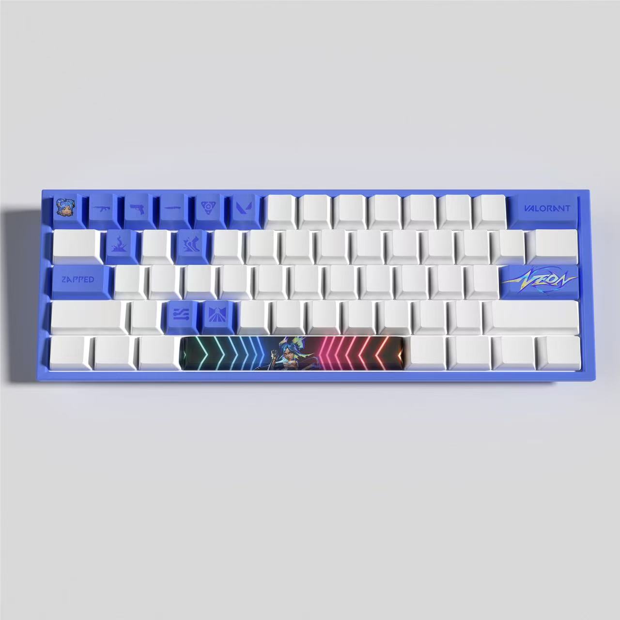 Valorant neon keycaps 14keys
