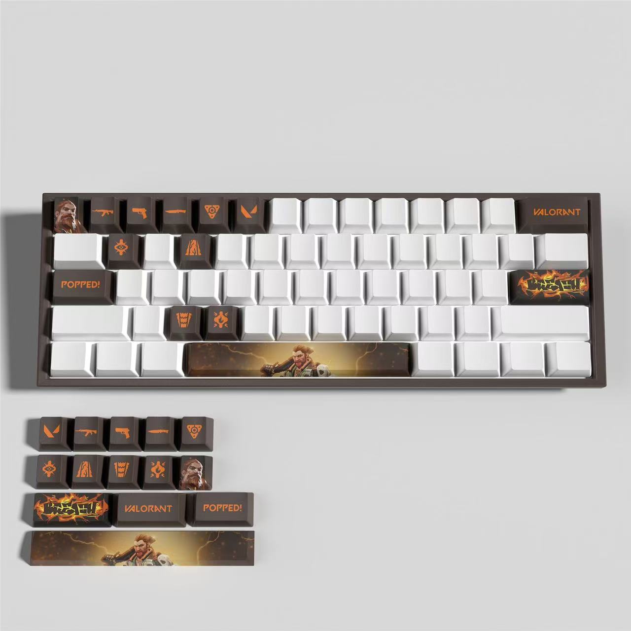 Valorant breach keycaps 14keys