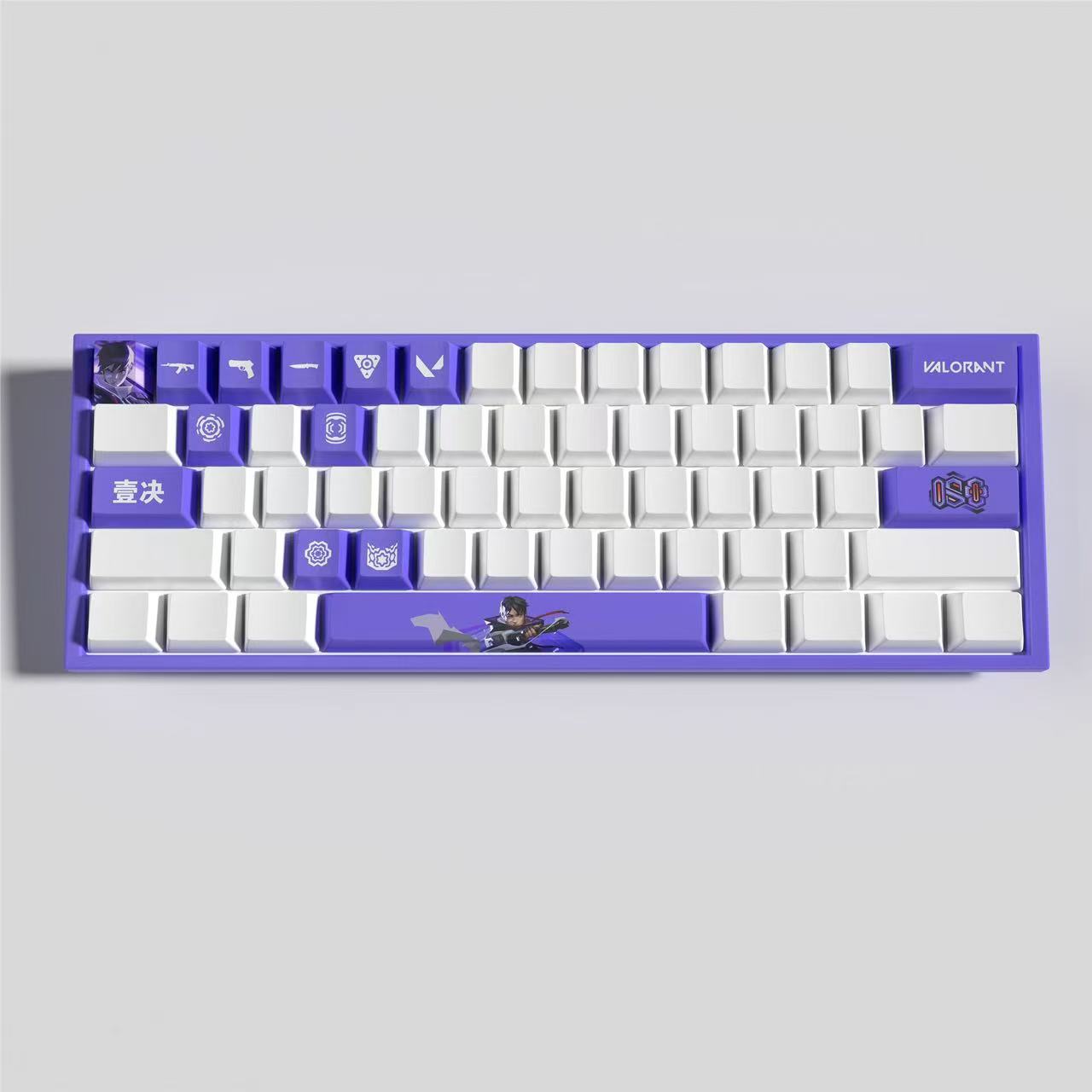 Valorant iso keycaps 14keys