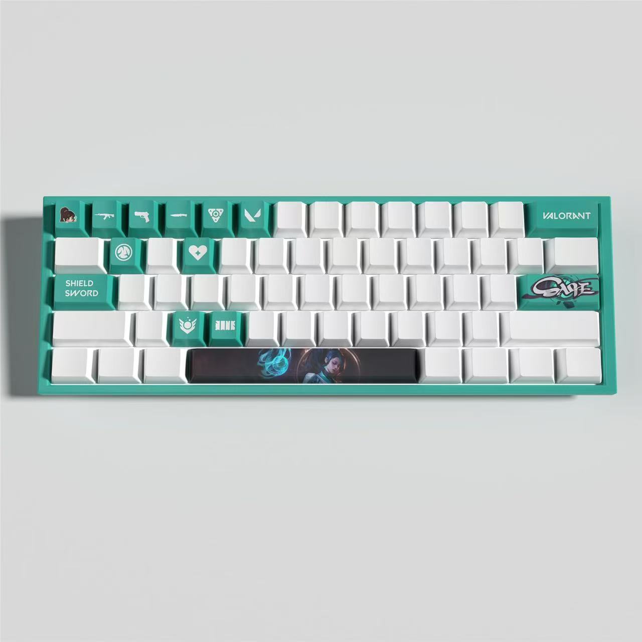 Valorant sage keycaps 14keys