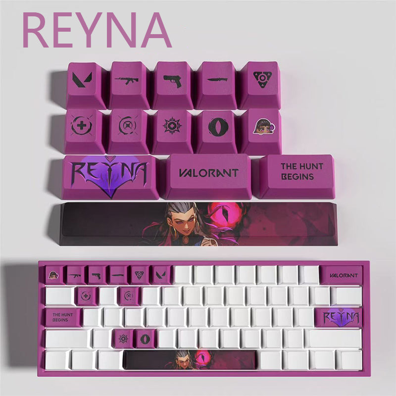 Valorant reyna keycaps 14keys