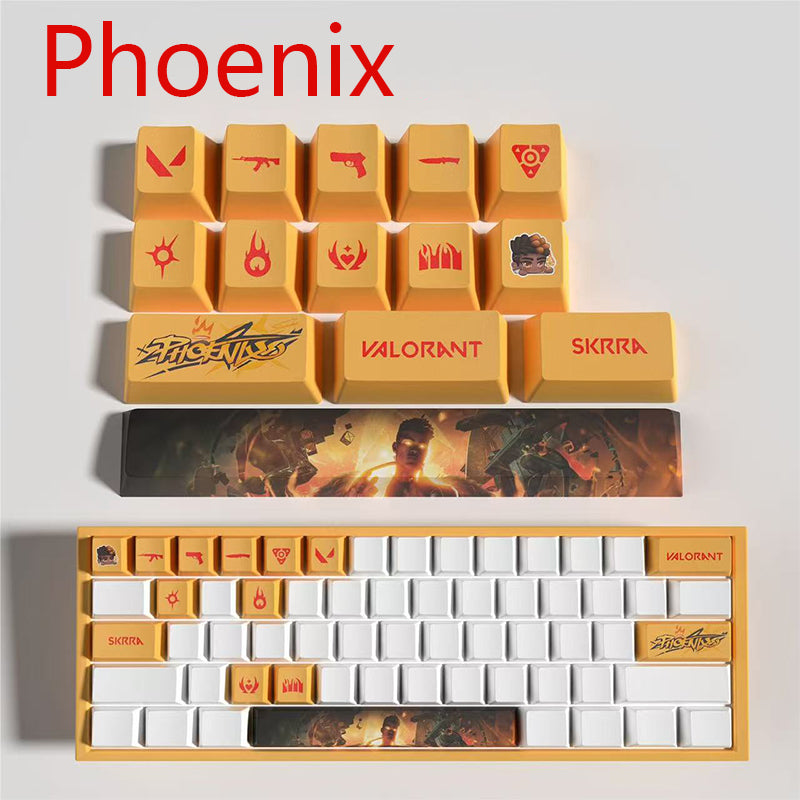 Valorant phoenix keycaps 14keys