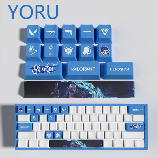 Valorant yoru keycaps 14keys