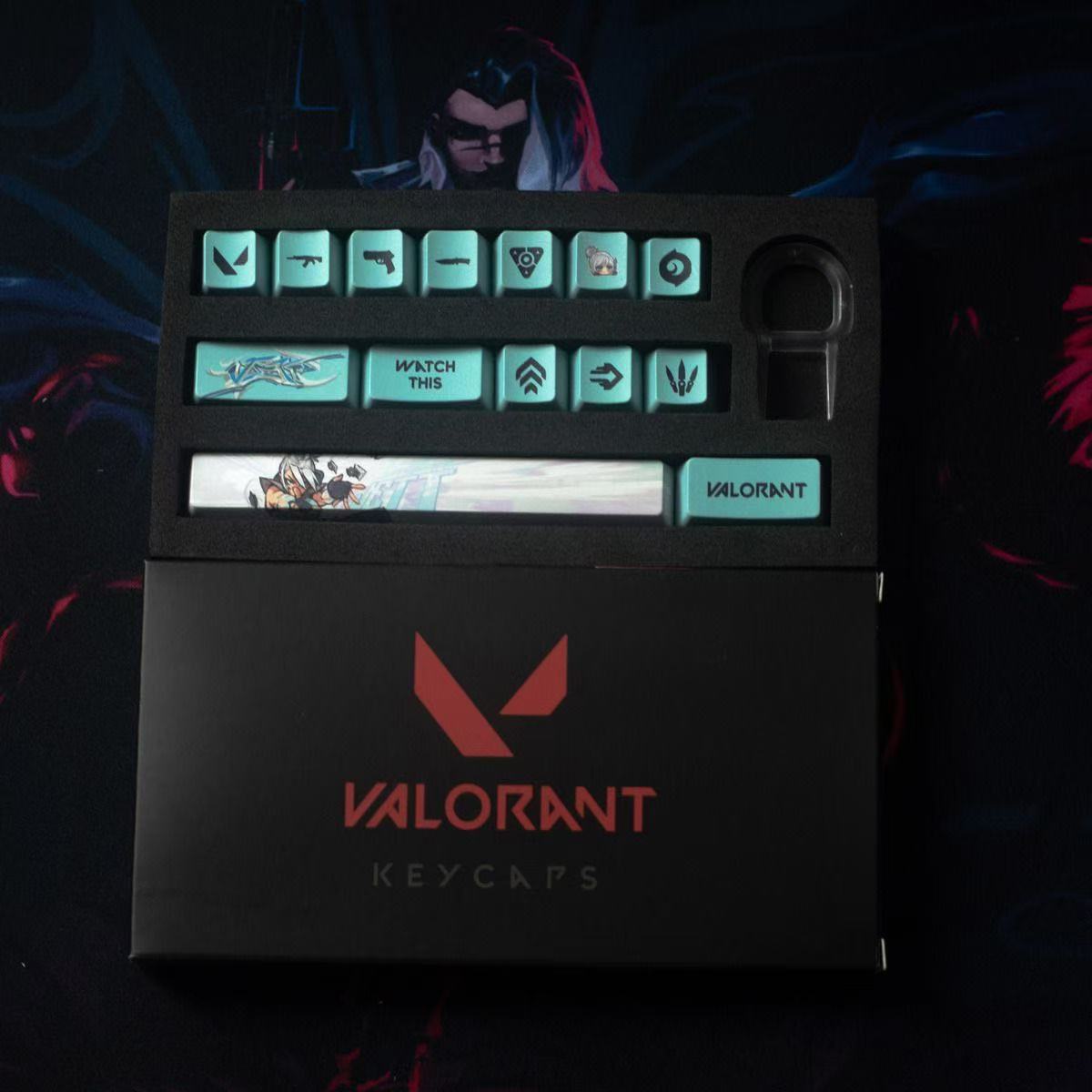 Valorant jett keycaps 14keys
