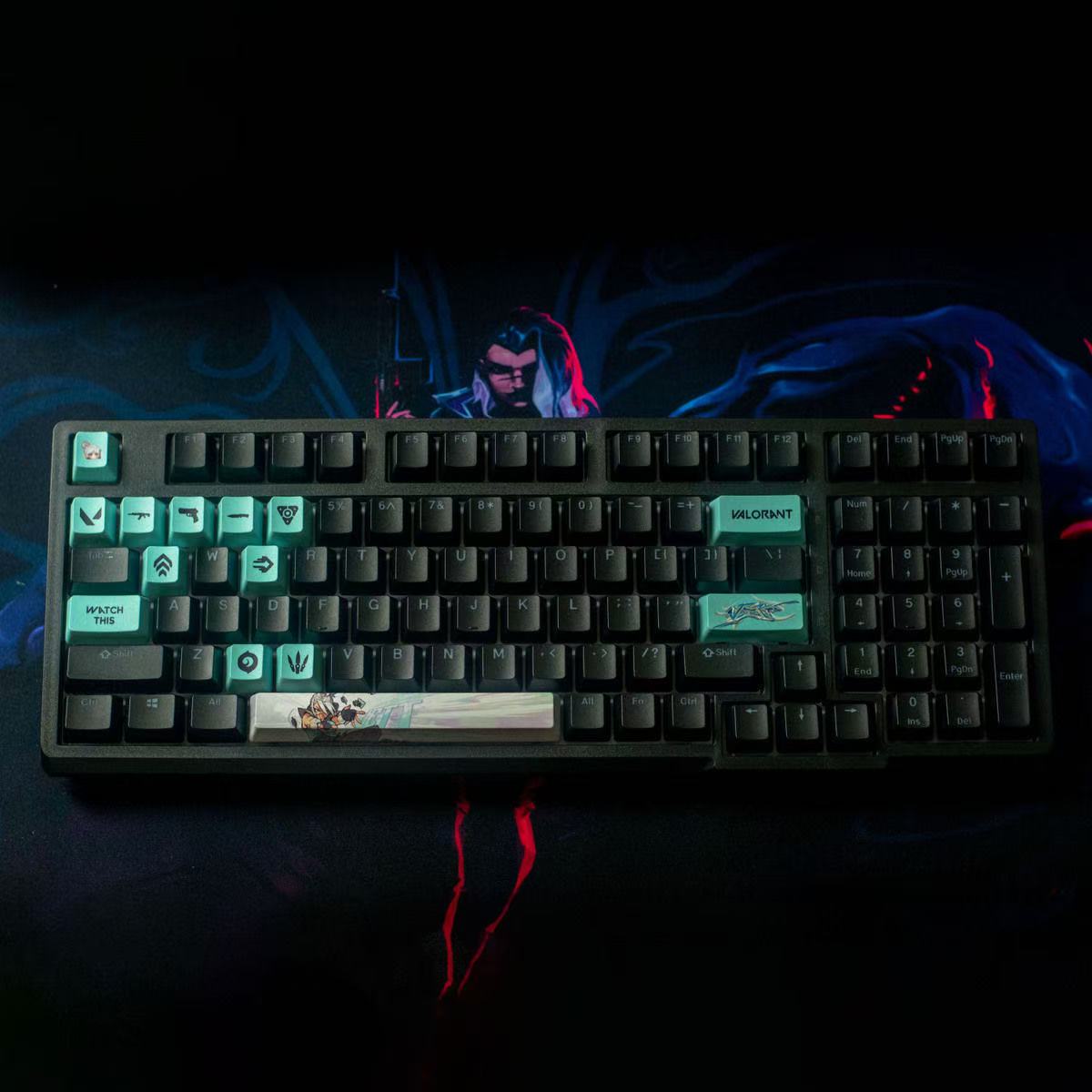 Valorant jett keycaps 14keys