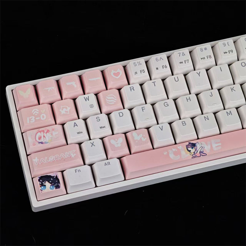 HKB New Style Keycaps for Valorant Clove keycaps 14keys
