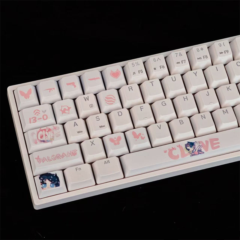 HKB New Style Keycaps for Valorant Clove keycaps 14keys
