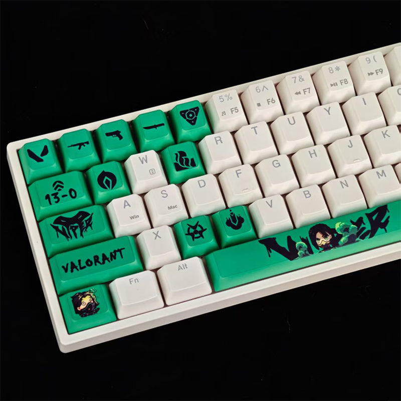 HKB New Style Keycaps for Valorant Viper keycaps 14keys