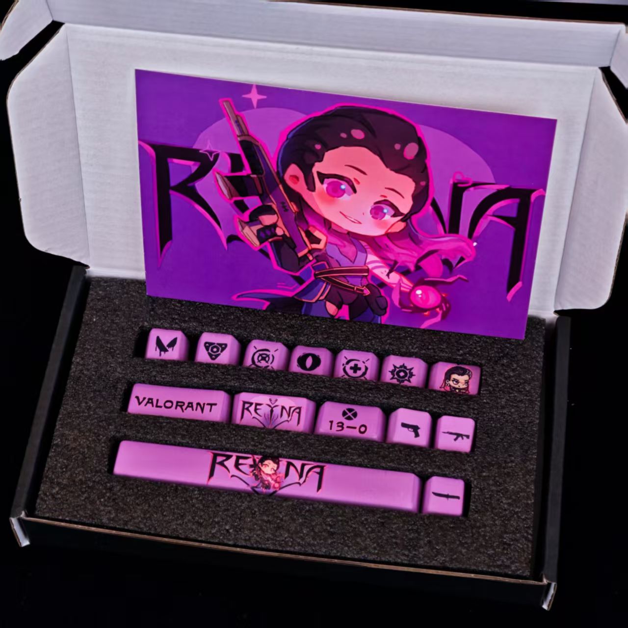 HKB New Style Keycaps for Valorant Rena keycaps 14keys