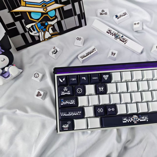 HKB New Style Keycaps for Valorant Cypher keycaps 14keys