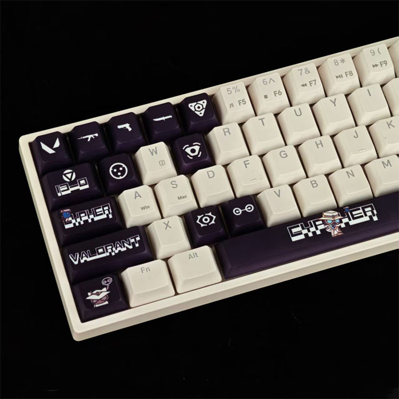 HKB New Style Keycaps for Valorant Cypher keycaps 14keys
