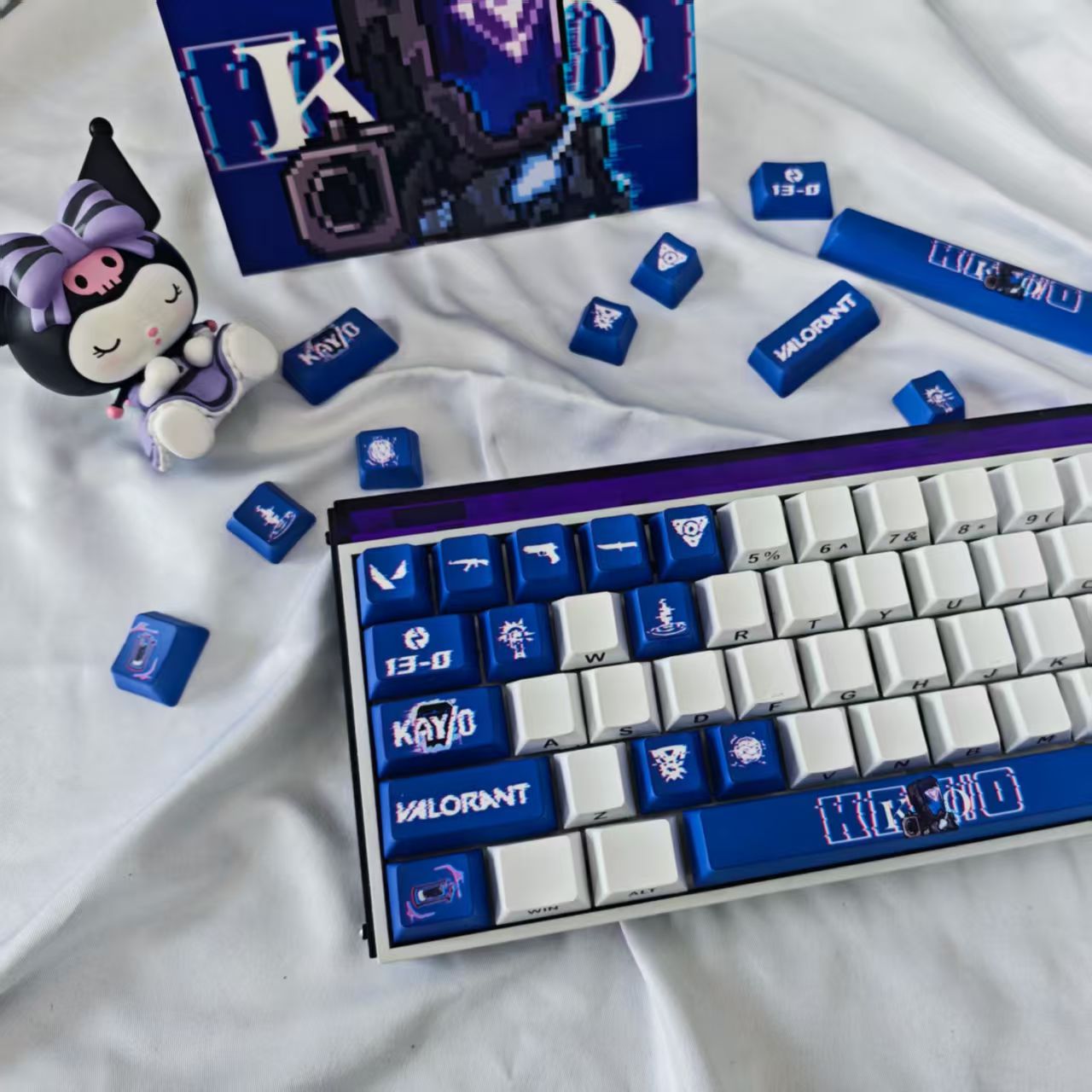 HKB New Style Keycaps for Valorant Kay0 keycaps 14keys