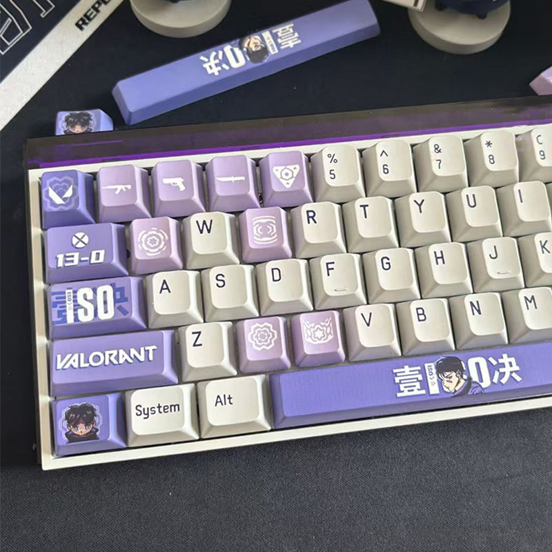 HKB New Style Keycaps for Valorant ISO keycaps 14keys