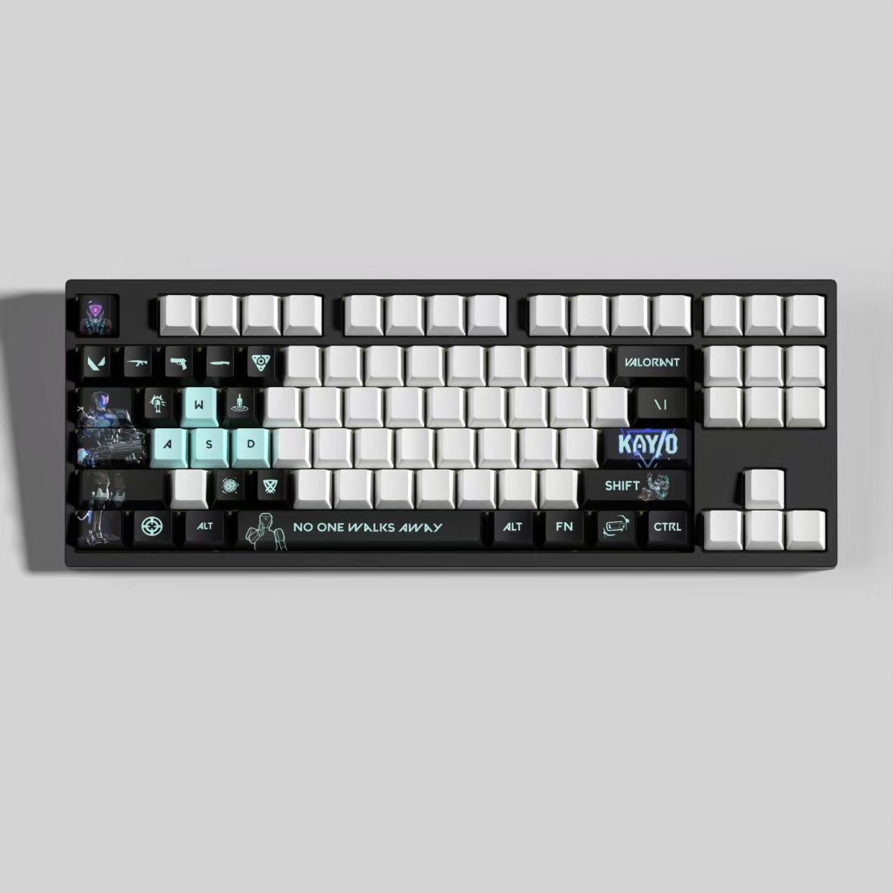VaLorant Themed Keycaps KAY/O KO Agent Custom Keycap Keyboard Set 29 Keys