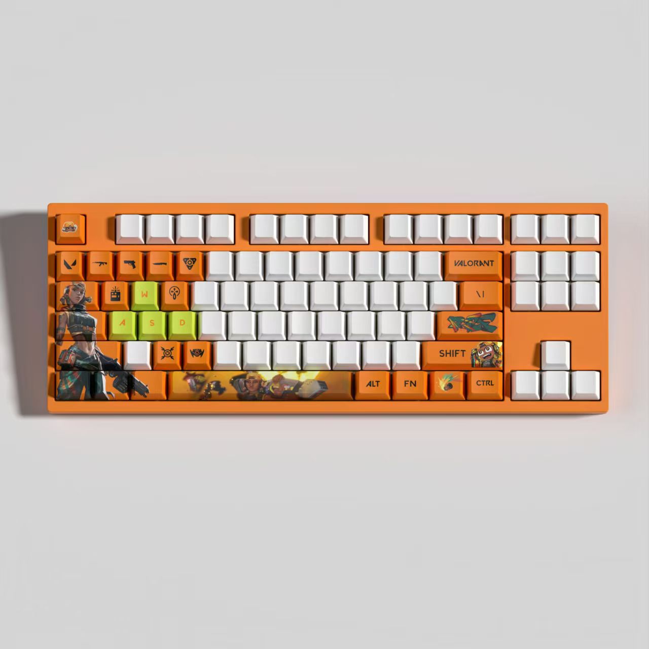 VaLorant Themed Keycaps RAZE Agent Custom Keycap Keyboard Set 29 Keys