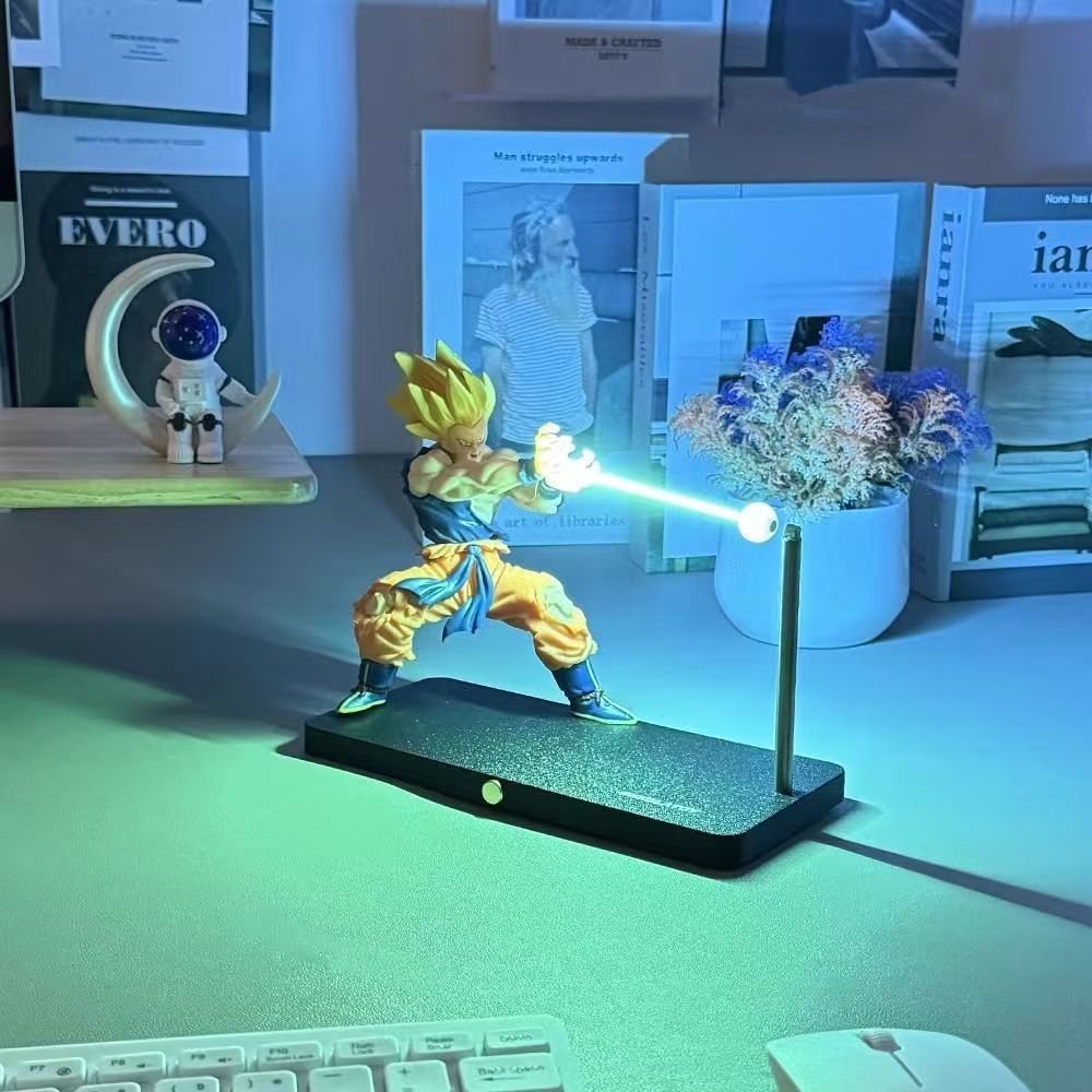 [Hot] Gaming Desktop Setup Dragon Ball GOKU Magnetic Night Light
