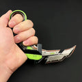 Valorant RGX 11Z Pro Karambit Weapon model Green Melee Skins