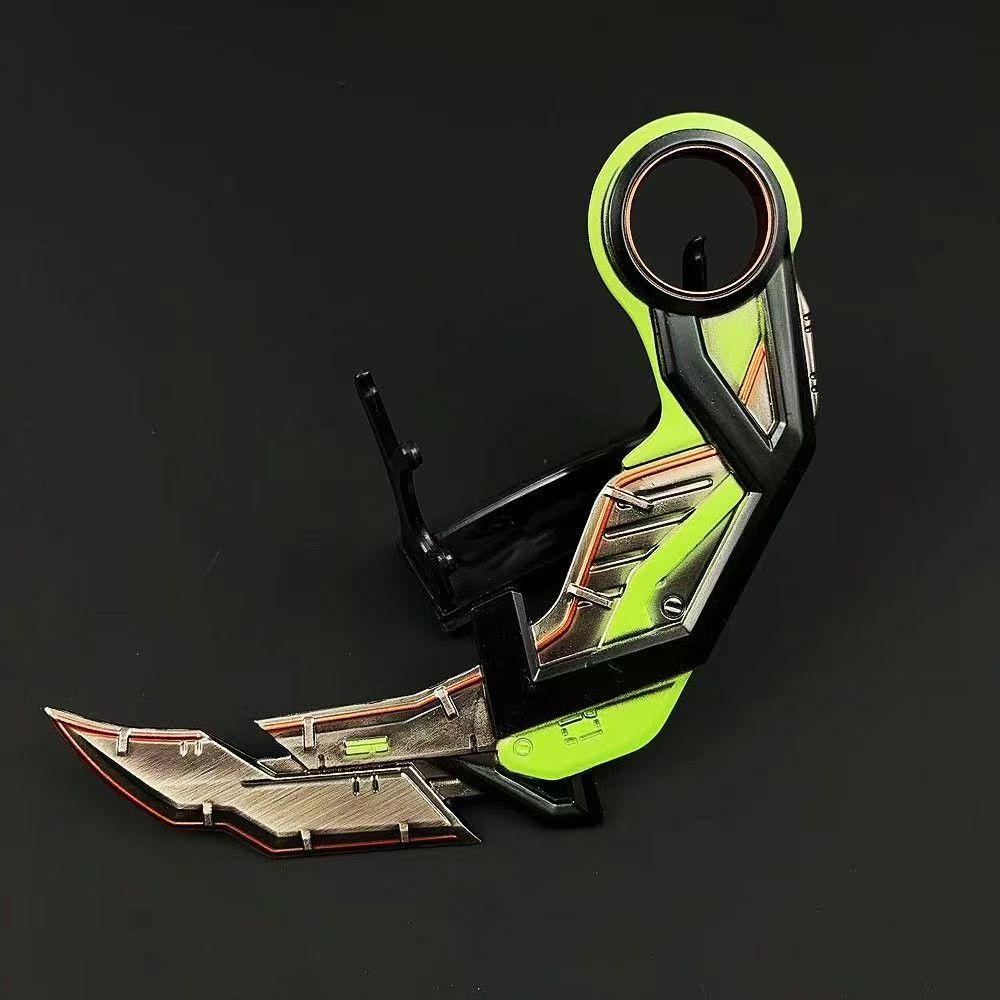 Valorant RGX 11Z Pro Karambit Weapon model Green Melee Skins