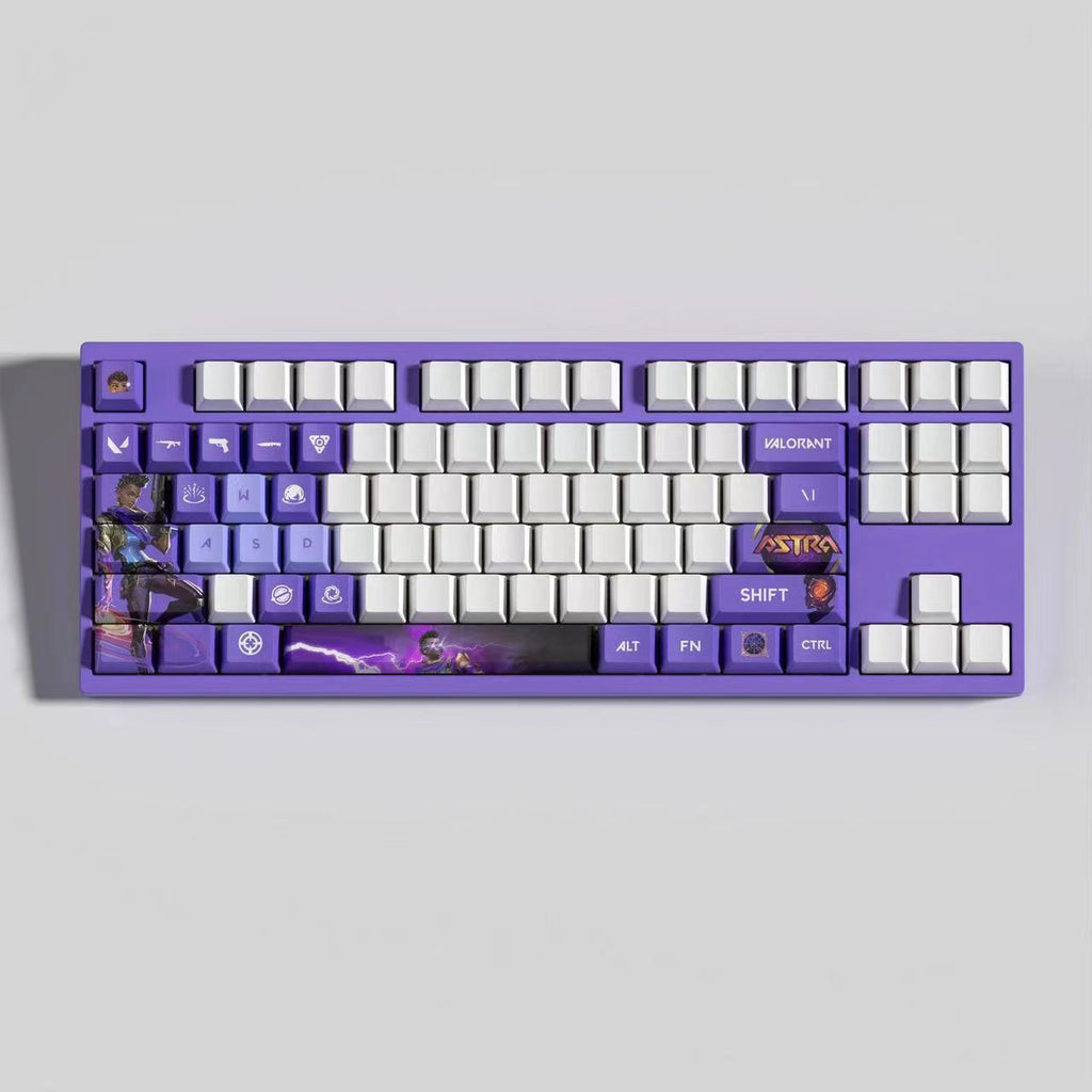 VaLorant Themed Keycaps ASTRA Agent Custom Keycap Keyboard Set 29 Keys