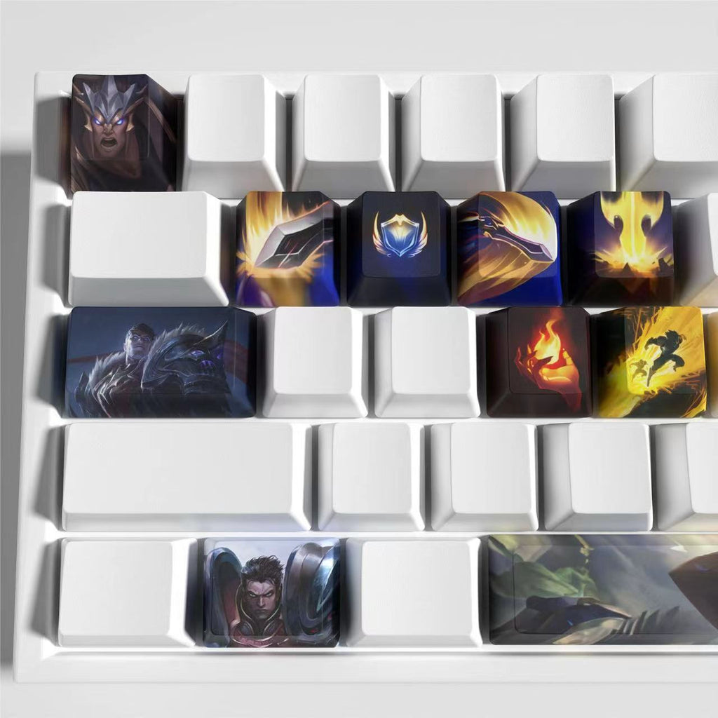 League of Legends keycaps Garen 12 keycaps set