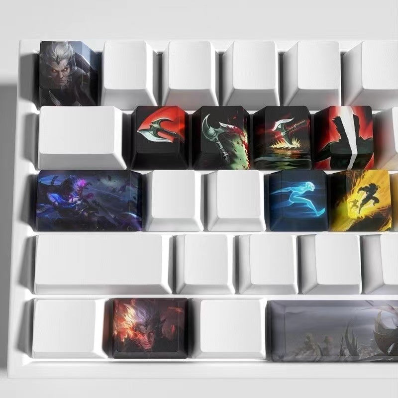 League of Legends Keycaps Darius 12 Keycaps Set