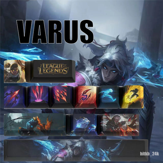 League of Legends Keycaps VARUS 12 kecaps set