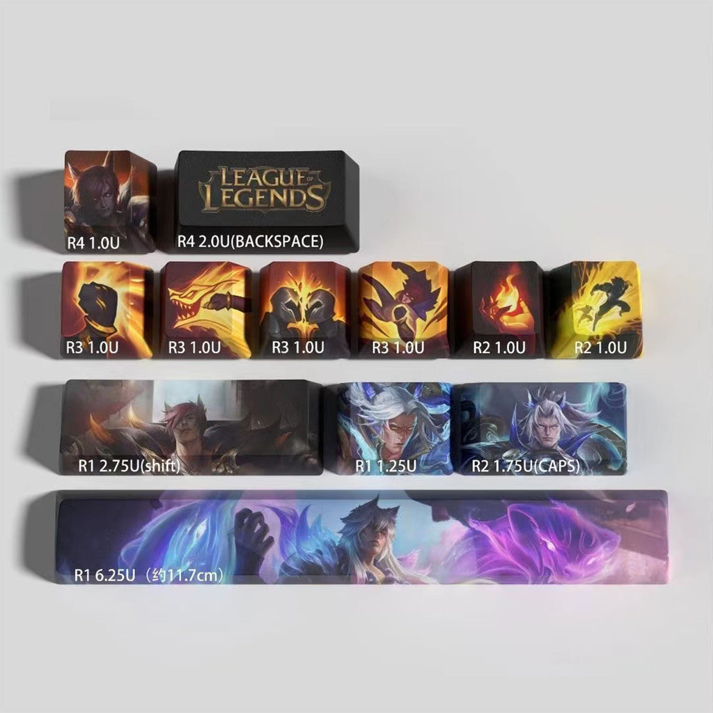 League of Legends keycaps Sett 12 kecaps set