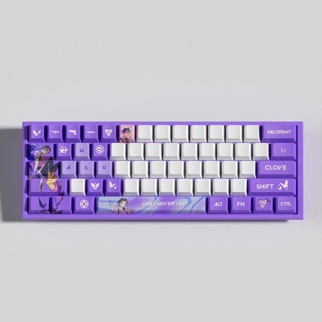 VaLorant Themed Keycaps CLOVE Agent Custom Keycap Keyboard Set 29 Keys