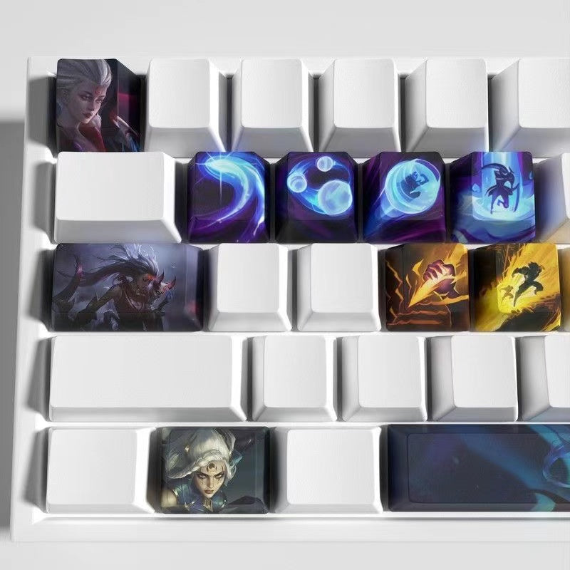 League of Legends Keycaps DIANA 12 keycaps set