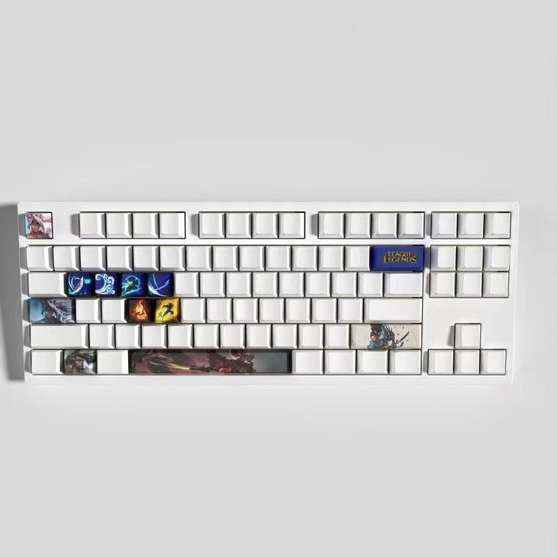 League of Legends Keycaps Yasuo 12 keycaps set